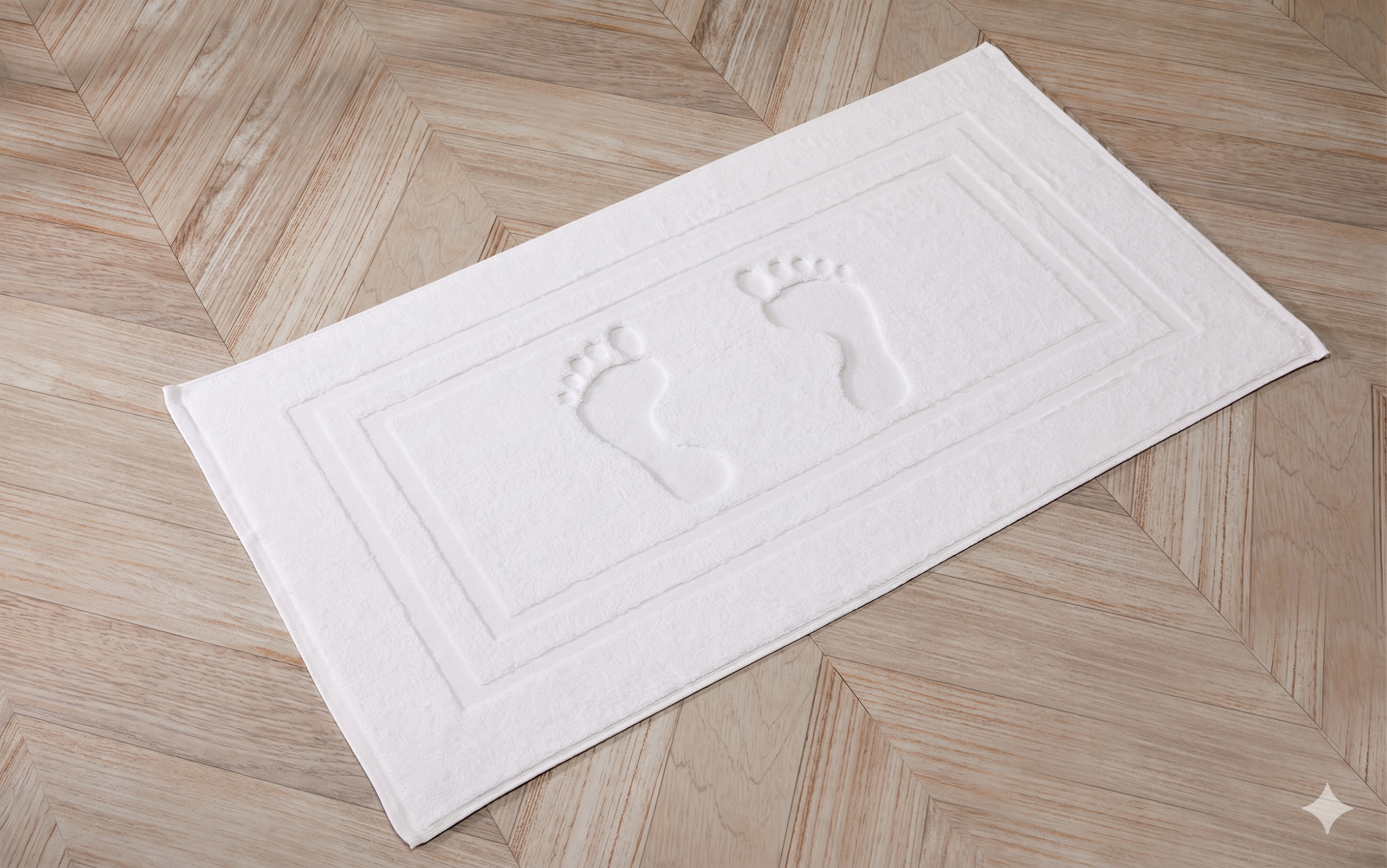 Footprint Bath Mat