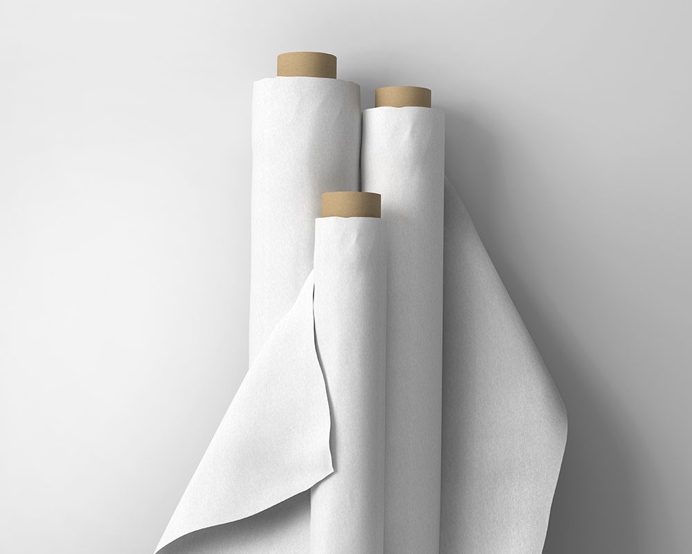Fabric On Rolls Plain Satin